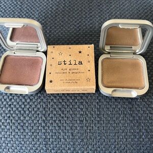 Stila 2pcs set eye gloss brillant a paupieres colors : lame and champagne